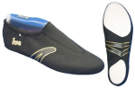 IWA 507 Kunstturnschuh_schwarze Streifen schwarz IWA-Gymnastics.png